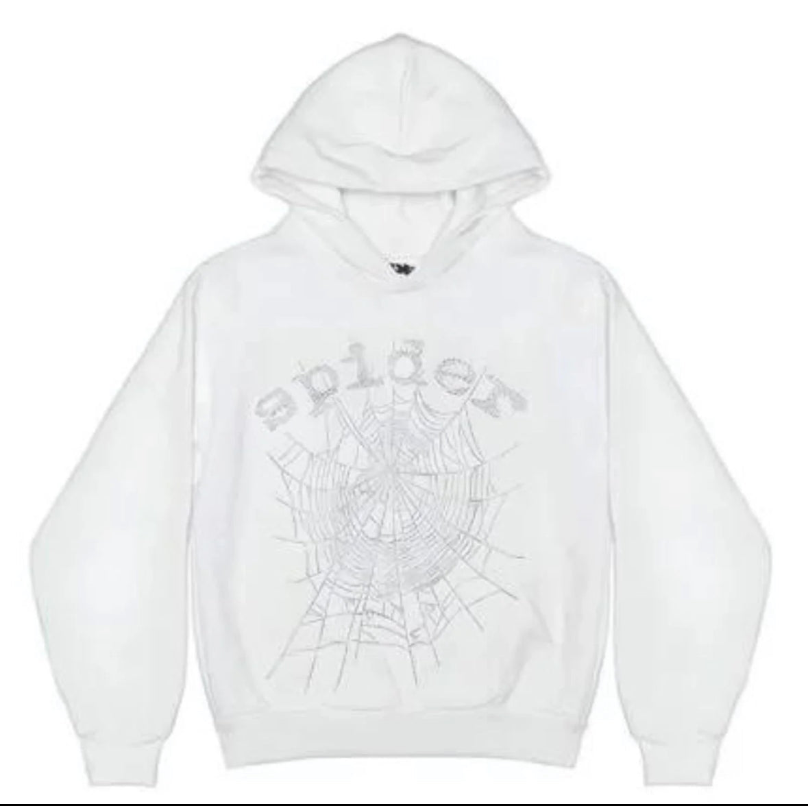 White Sp5der hoodie