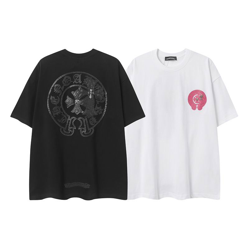 Chome Hearts Black Tee "BLACKOUT"