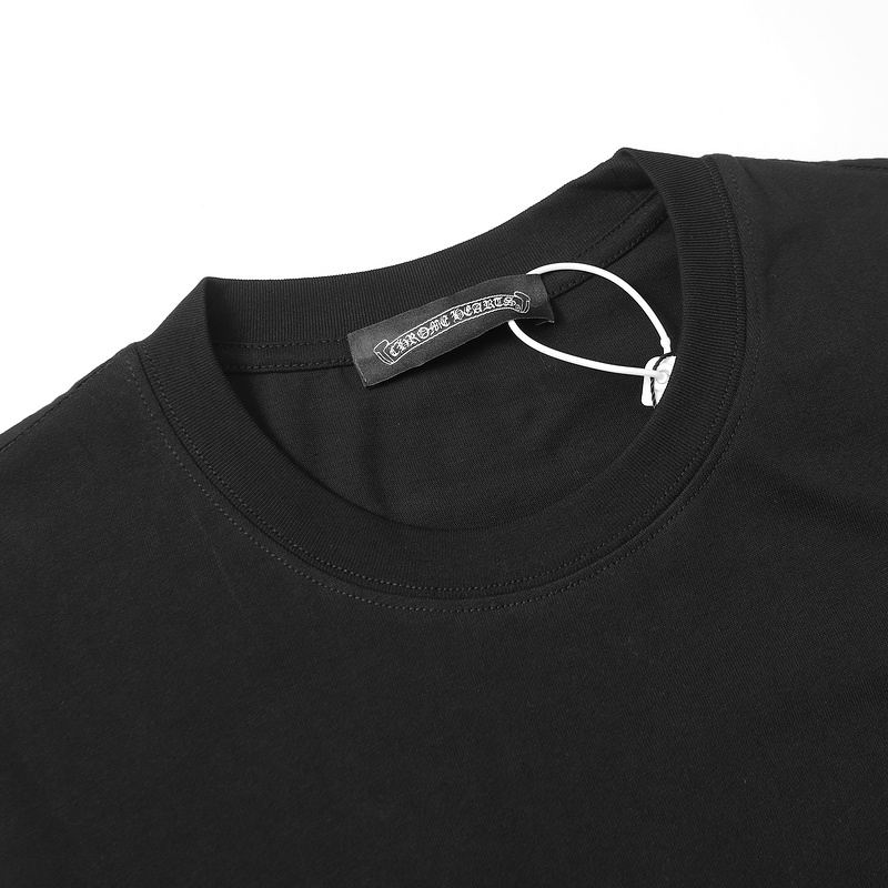 Chome Hearts Black Tee "BLACKOUT"