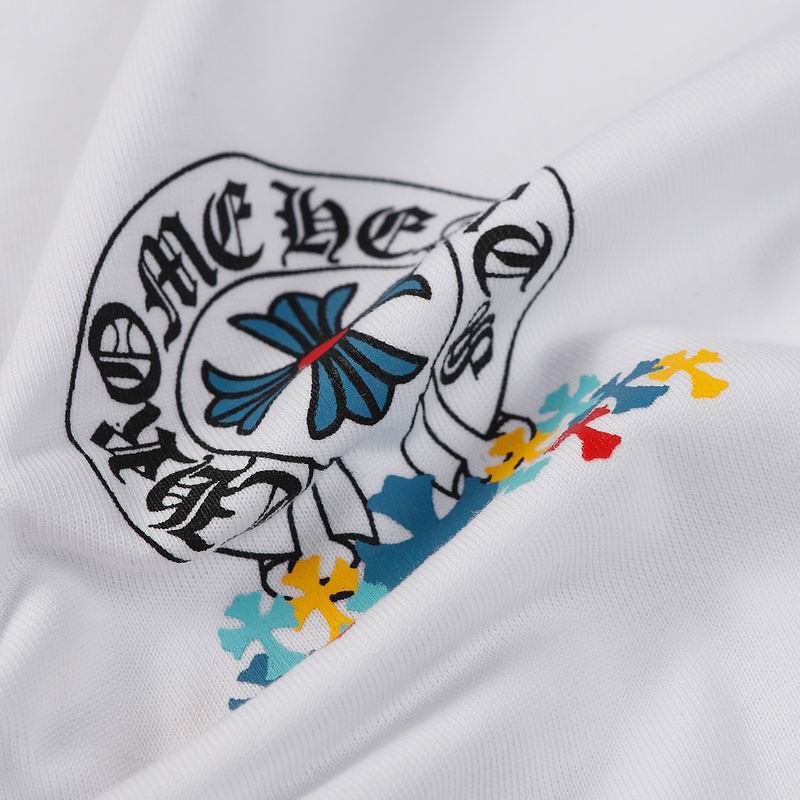 Chrome Hearts White Tee "PAINTCOATED"