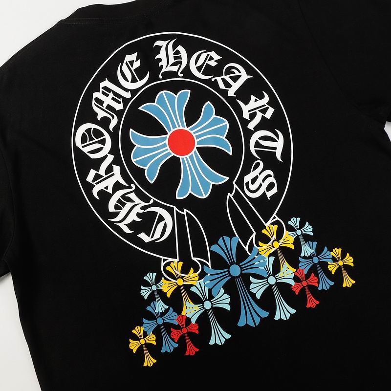 Chrome Hearts Black Tee "PAINTCOATED"