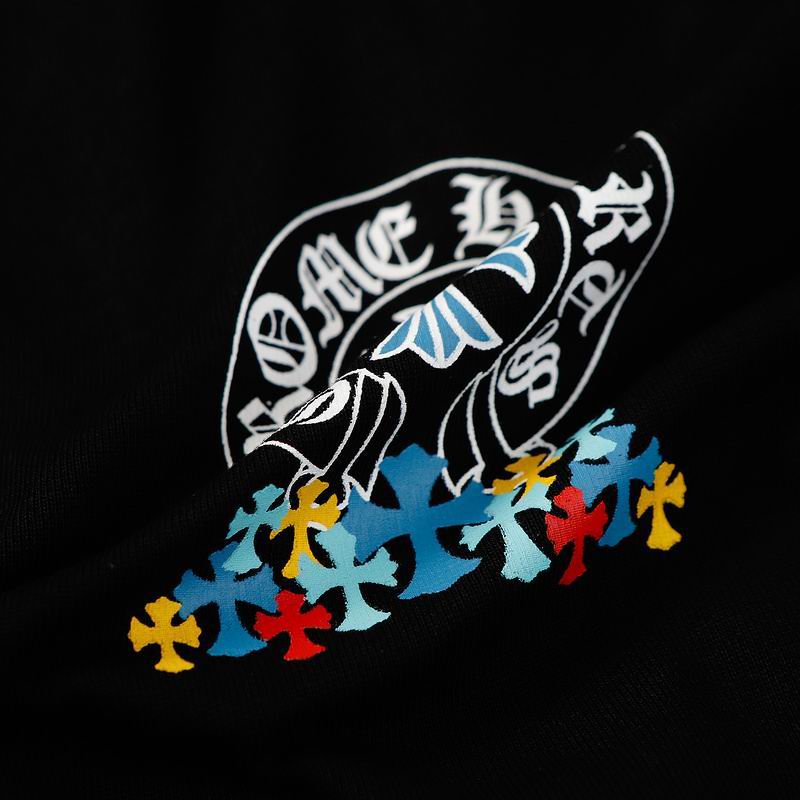 Chrome Hearts Black Tee "PAINTCOATED"