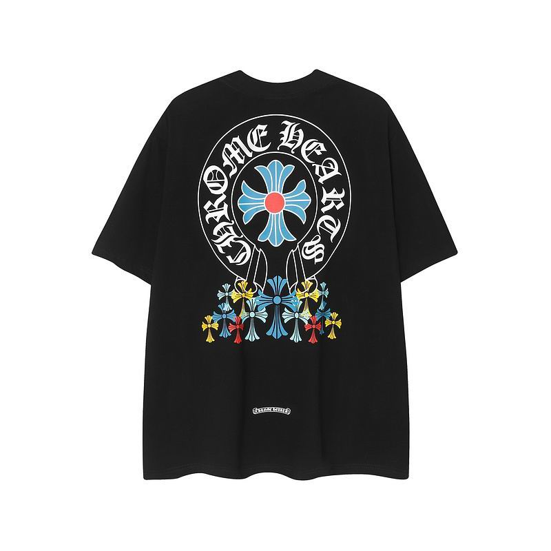 Chrome Hearts Black Tee "PAINTCOATED"