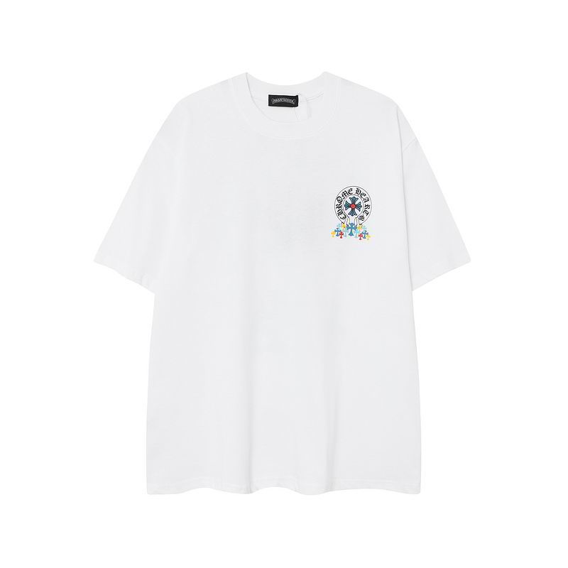 Chrome Hearts White Tee "PAINTCOATED"