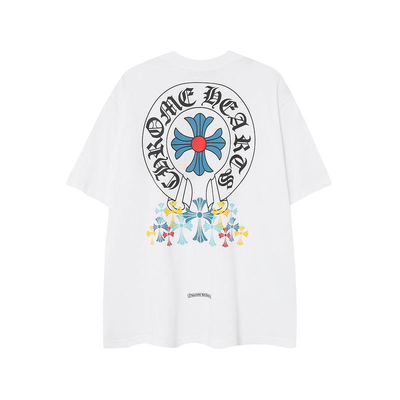 Chrome Hearts White Tee "PAINTCOATED"