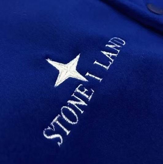 Stone Island Varsity Jacket Blue